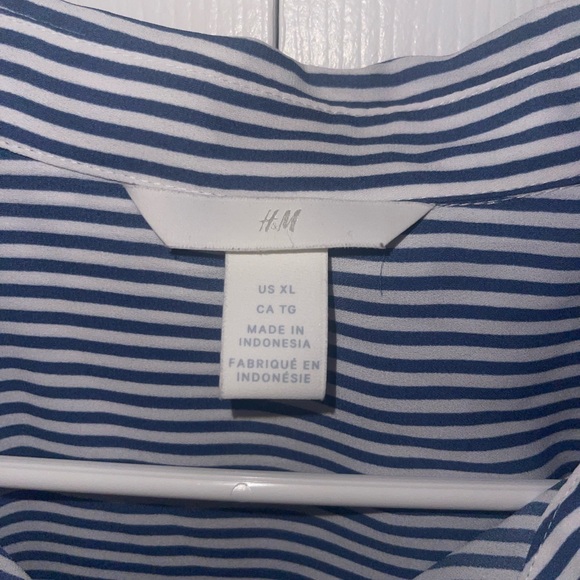 H&M Striped Button Down - Picture 3 of 5